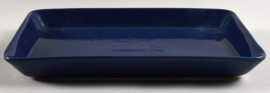 Teema Dark Blue 12" Rectangular Serving Platter by Arabia of Finland-1