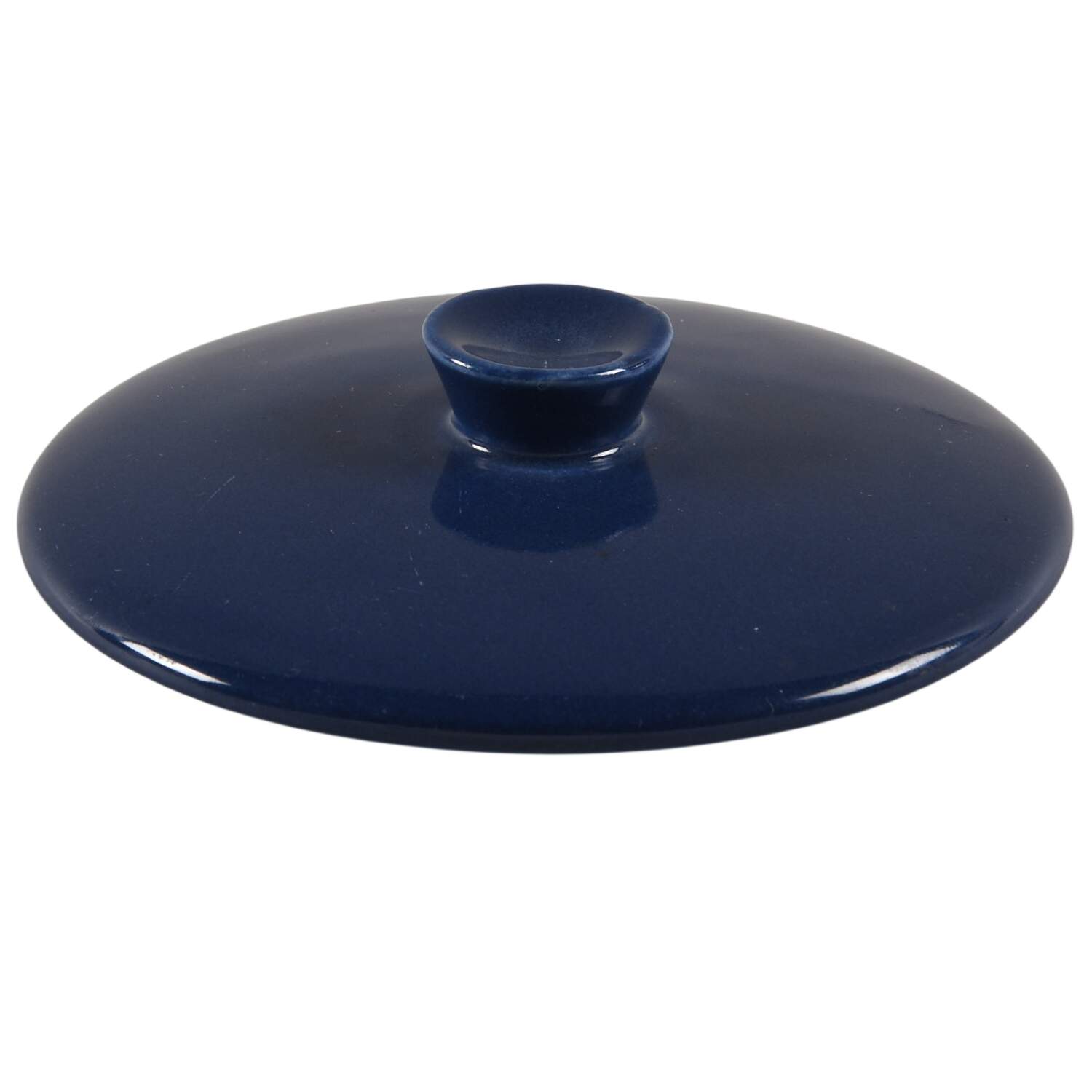 Teema Dark Blue Lid for Sugar Bowl by Arabia of Finland-1