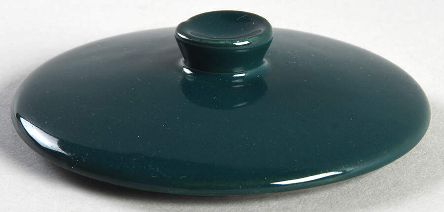 Teema Green Lid for Sugar Bowl by Arabia of Finland-1