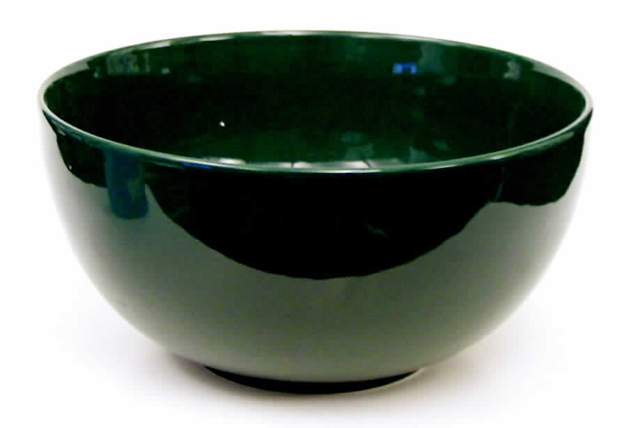 Teema Green 9" Round Vegetable Bowl by Arabia of Finland-1