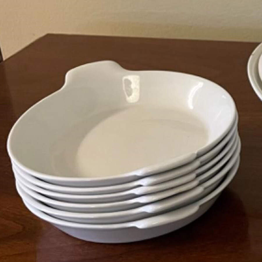 Teema Off White 6" Open Skillet by Arabia of Finland-1