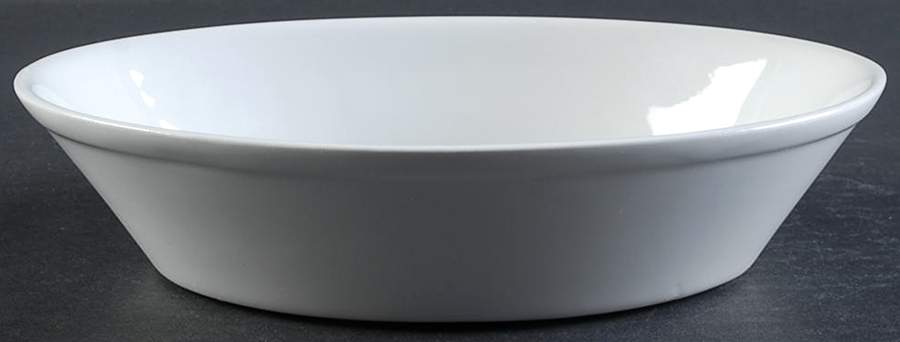 Teema Off White 8" Oval Vegetable Bowl by Arabia of Finland-1