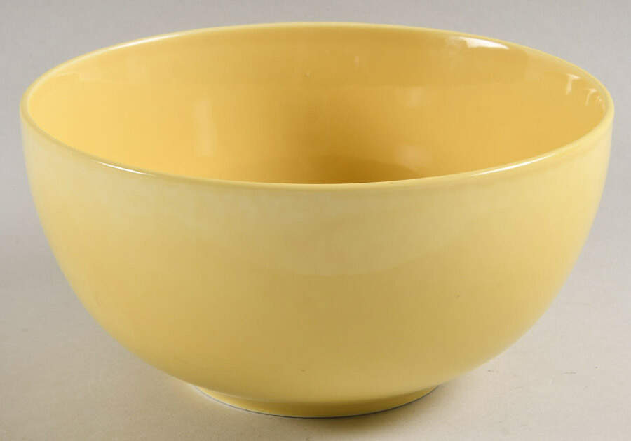 Teema Yellow 7" Round Vegetable Bowl by Arabia of Finland-1