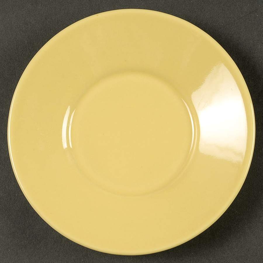 Teema Yellow Saucer for Flat Cup by Arabia of Finland-1