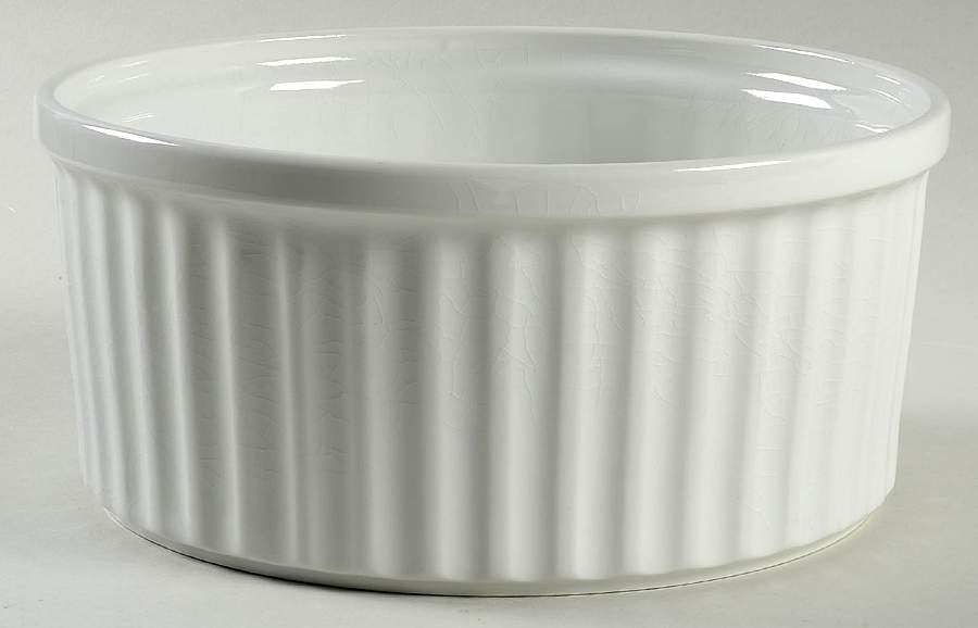 Uunikokki Off White 8" Souffle by Arabia of Finland-1