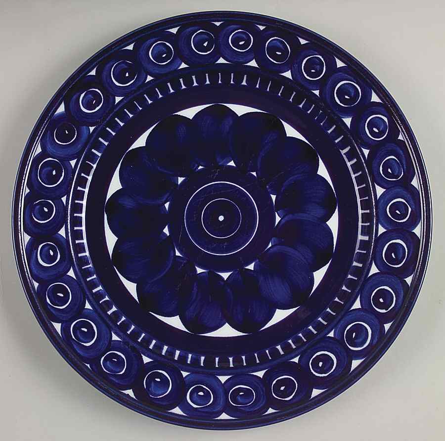 Valencia 13" Chop Plate (Round Platter) by Arabia of Finland-1