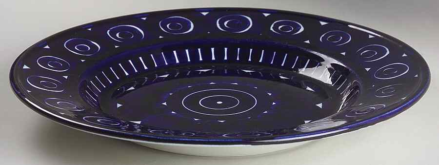 Valencia 14" Deep Round Platter by Arabia of Finland-1