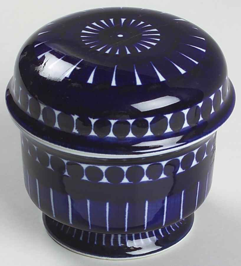 Valencia Sugar Bowl & Lid by Arabia of Finland-1