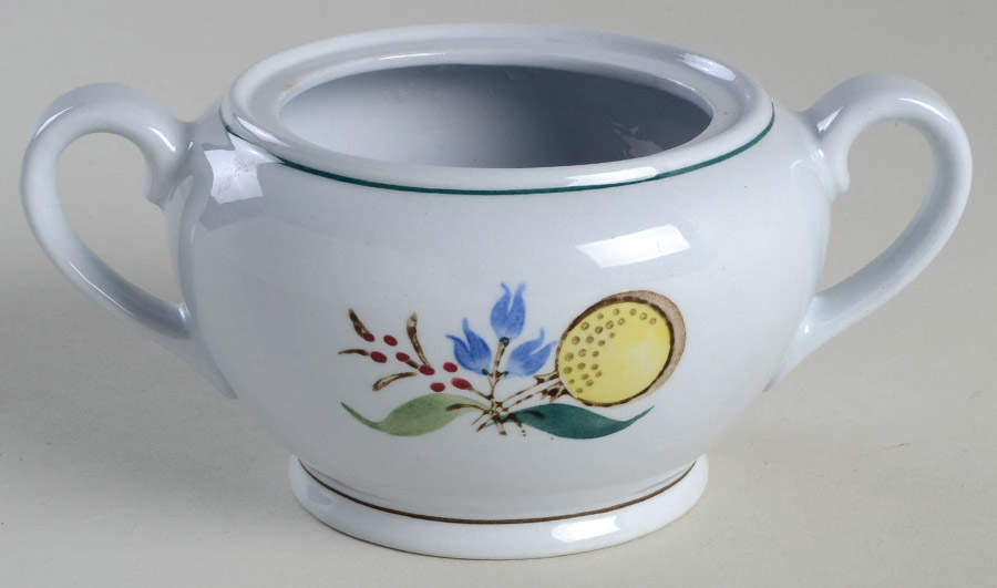 Windflower Sugar Bowl No Lid by Arabia of Finland-1