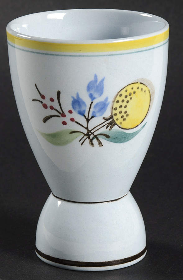 Windflower Double Egg Cup by Arabia of Finland-1