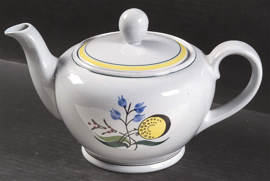 Windflower Teapot & Lid by Arabia of Finland-1