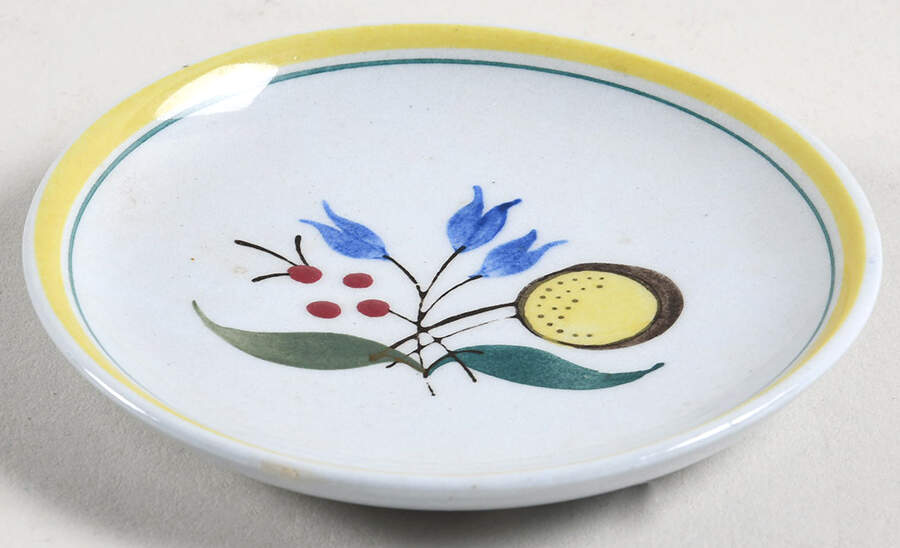 Windflower Butter Pat by Arabia of Finland-1