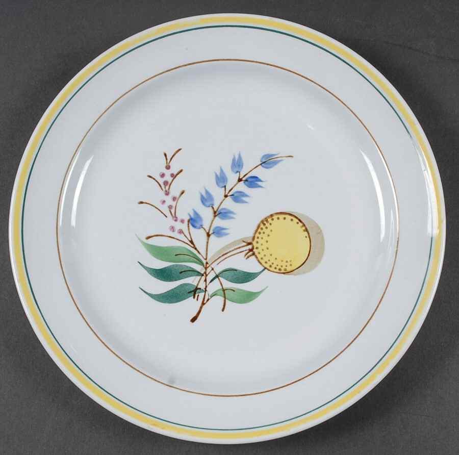Windflower Luncheon Plate by Arabia of Finland-1