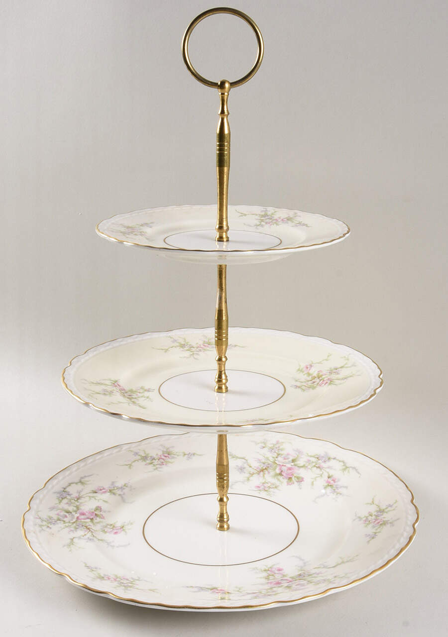 Old Rose 3-Tiered Serving Tray (DP, SP, BB) by Arcadian-Prestige-1