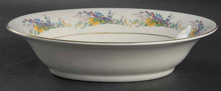 Spring Glory 10" Oval Vegetable Bowl by Arcadian-Prestige-1