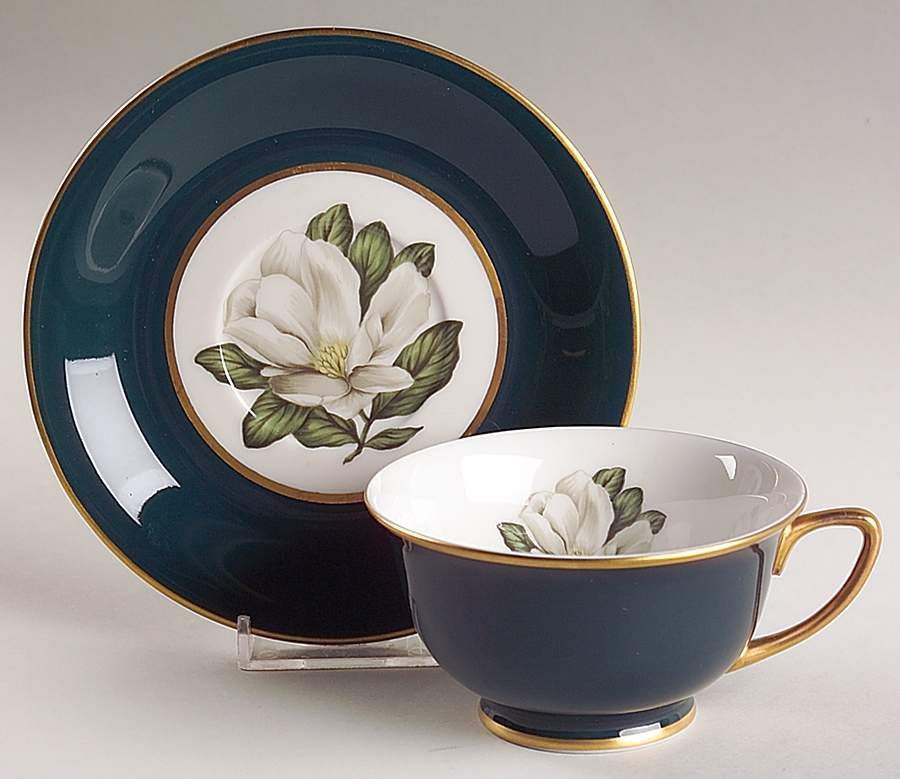 Windsor Footed Cup & Saucer Set by Arcadian-Prestige-1