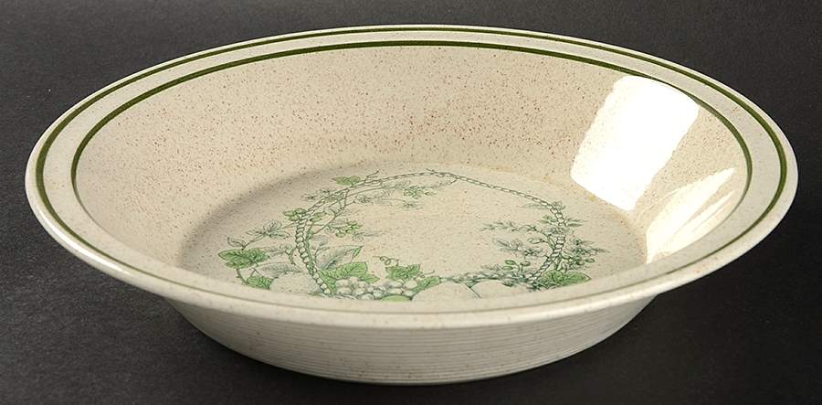 Abundance 9" Round Vegetable Bowl by Arklow-1