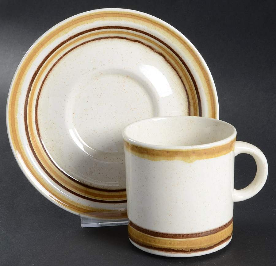 ARK4 Flat Cup & Saucer Set by Arklow-1