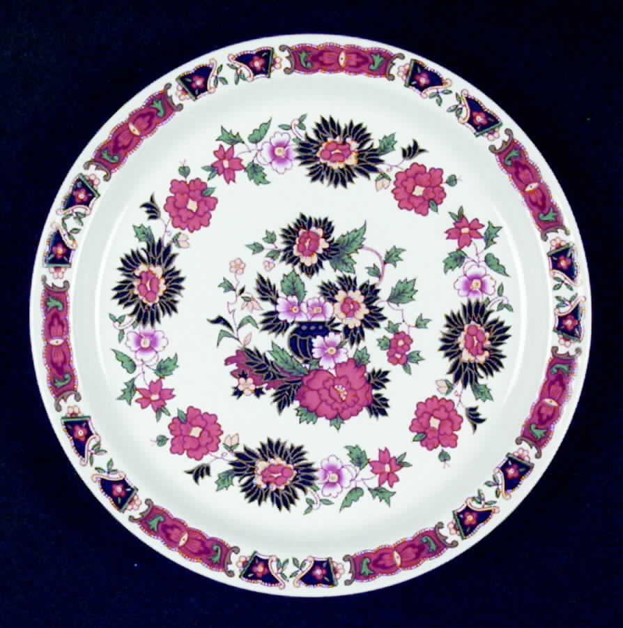 Chinese Peony Salad Plate by Arklow-1