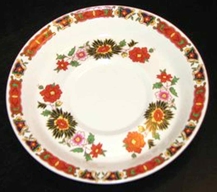 Chinese Peony Saucer by Arklow-1