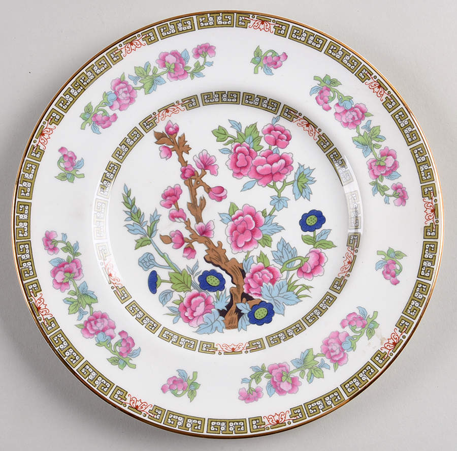 Famel Rose Salad Plate by Arklow-1