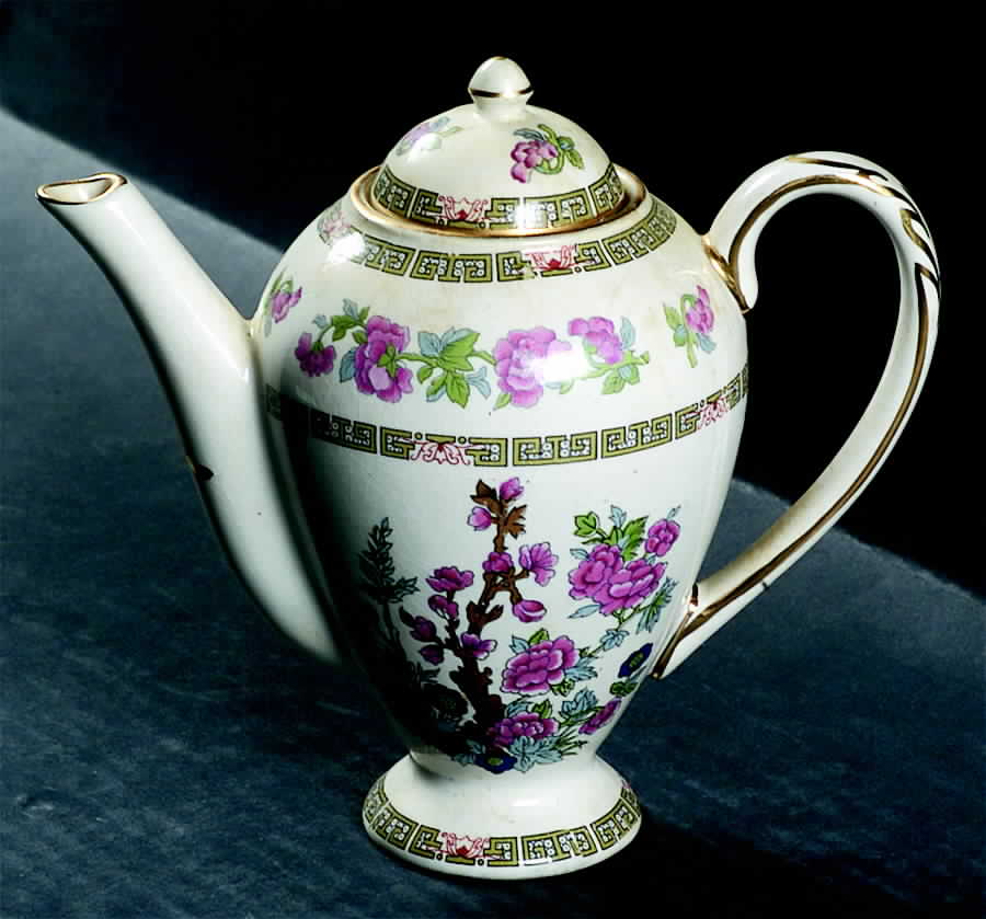 Famel Rose Mini Coffee Pot & Lid by Arklow-1