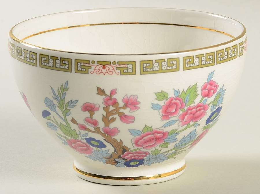Famel Rose Open Sugar Bowl by Arklow-1