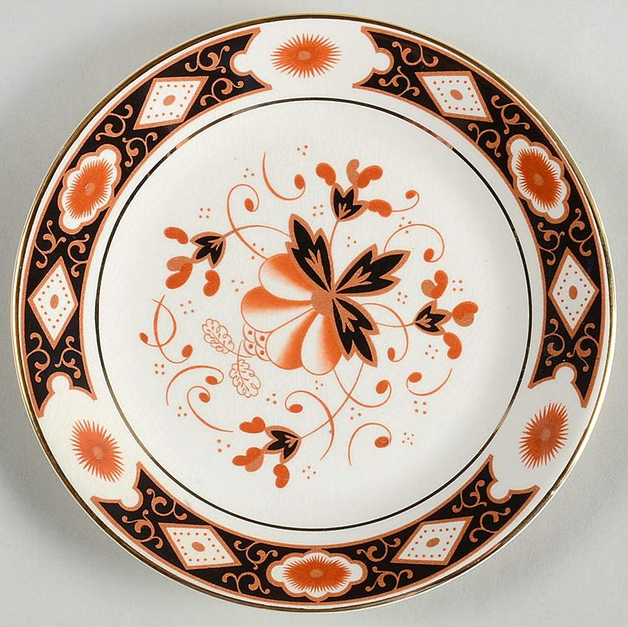 Kildare (Gold Trim) Dessert/Pie Plate by Arklow-1