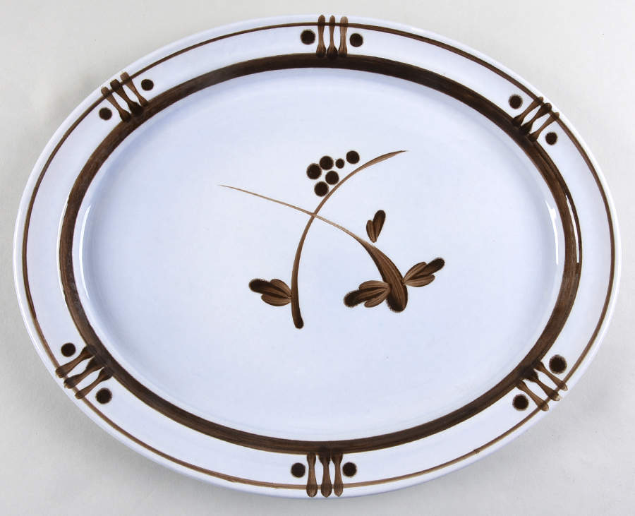 Promise 13" Oval Serving Platter by Arklow-1