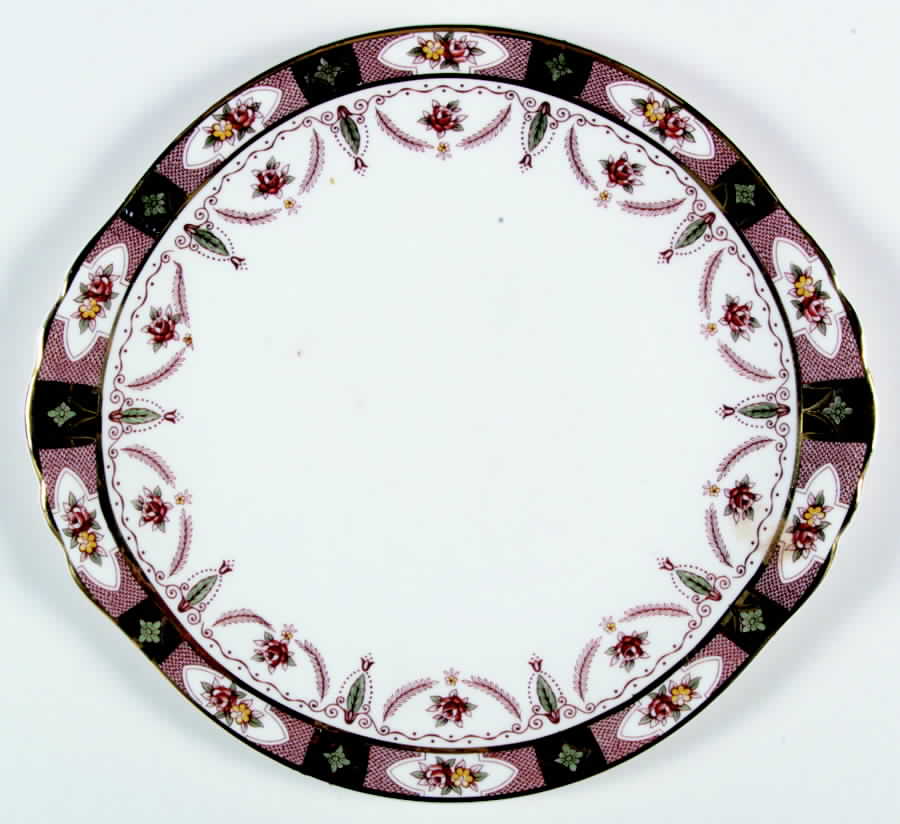 Royal Linden Handled Cake Plate by Arklow-1