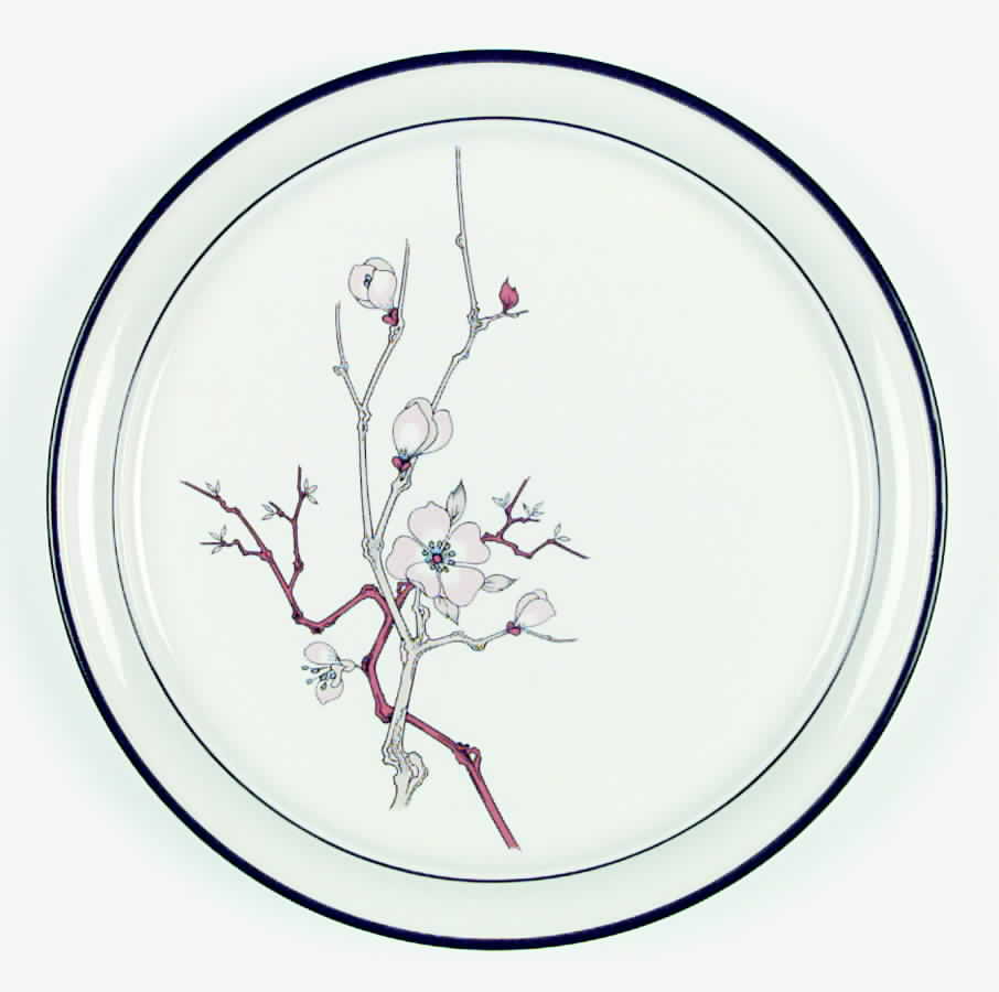 Tea Garden Dinner Plate by Arklow-1
