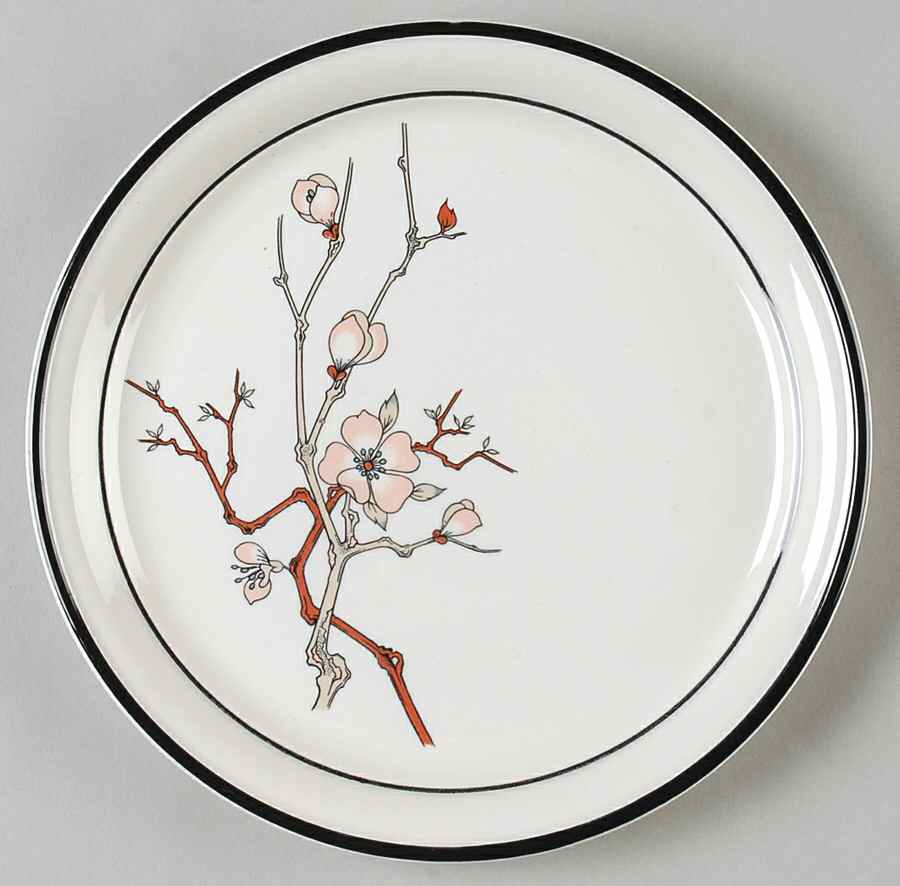 Tea Garden Salad Plate by Arklow-1