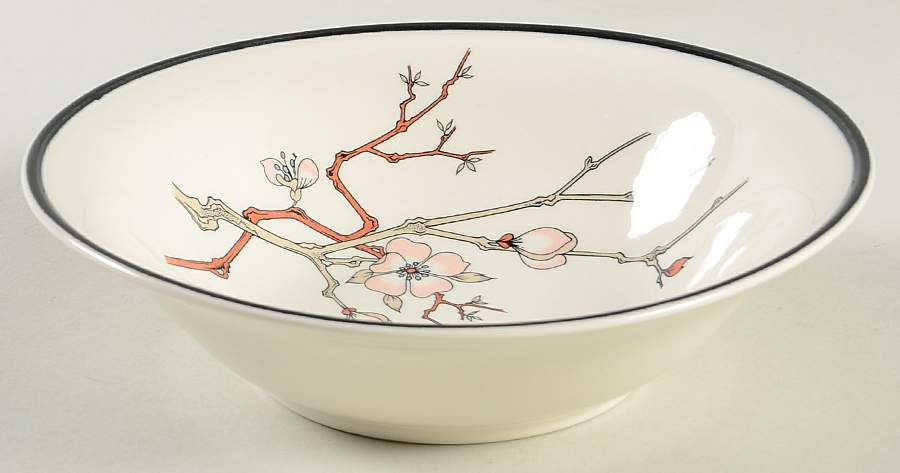 Tea Garden Coupe Cereal Bowl by Arklow-1
