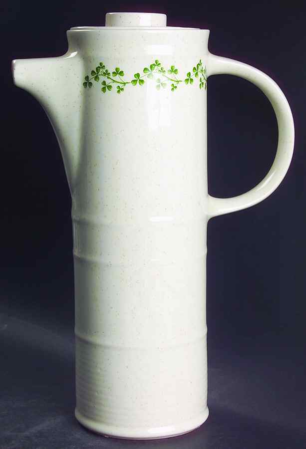 Wild Shamrock Coffee Pot & Lid by Arklow-1
