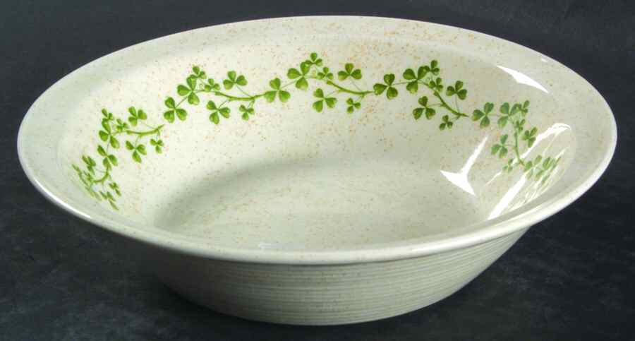 Wild Shamrock Coupe Cereal Bowl by Arklow-1