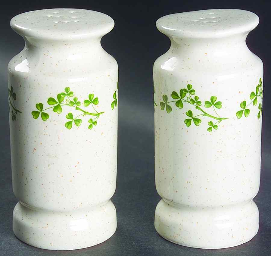 Wild Shamrock Salt & Pepper Set by Arklow-1
