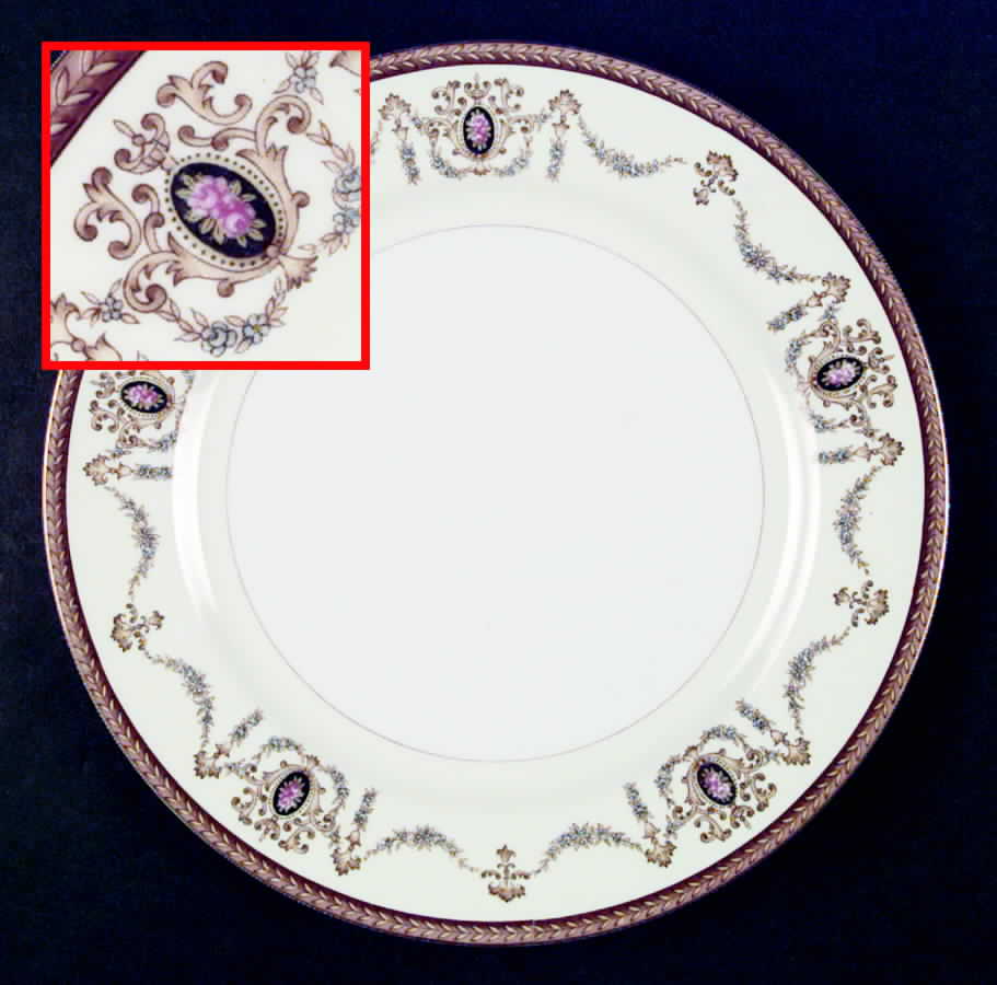 Cameo Dinner Plate by Arlen-1
