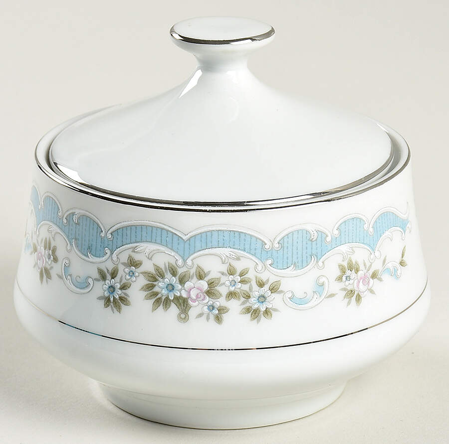 Florentine Sugar Bowl & Lid by Arlen-1