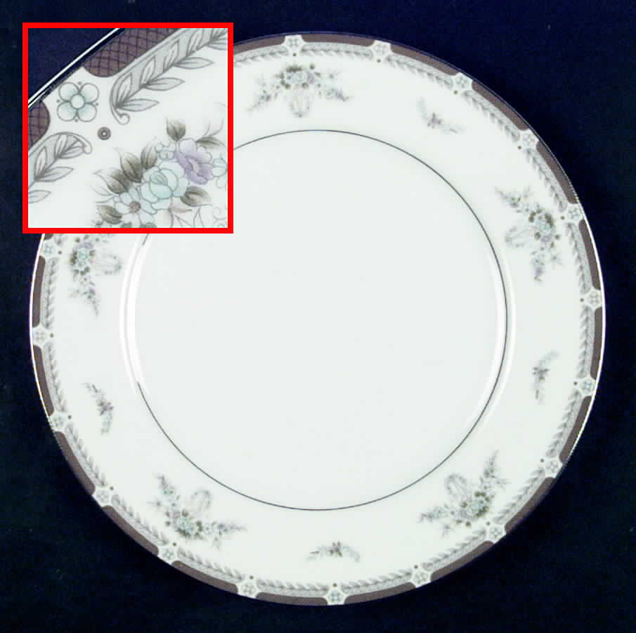 La Fontaine Dinner Plate by Arlen-1