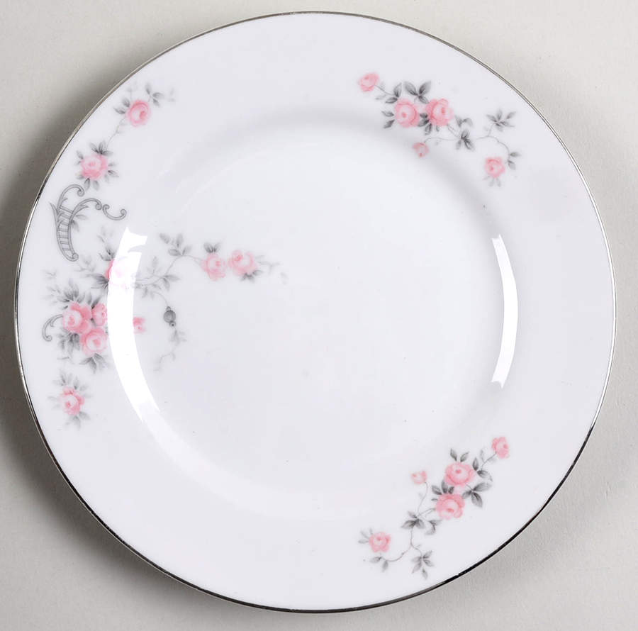 La Fleur Bread & Butter Plate by Arlen-1