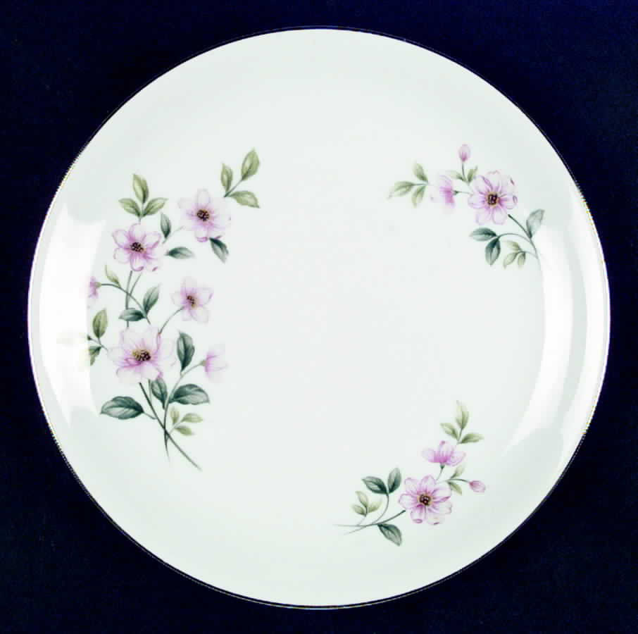 Pink Dogwood Dinner Plate by Arlen-1