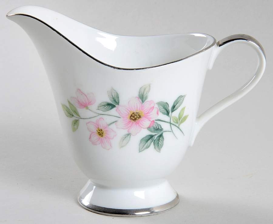 Pink Dogwood Creamer by Arlen-1