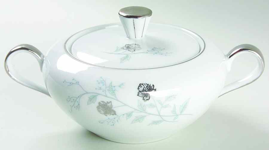 Platina Sugar Bowl & Lid by Arlen-1