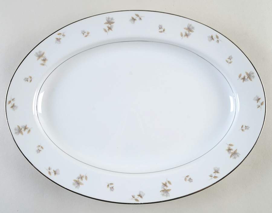 Prelude 14" Oval Serving Platter by Arlen-1