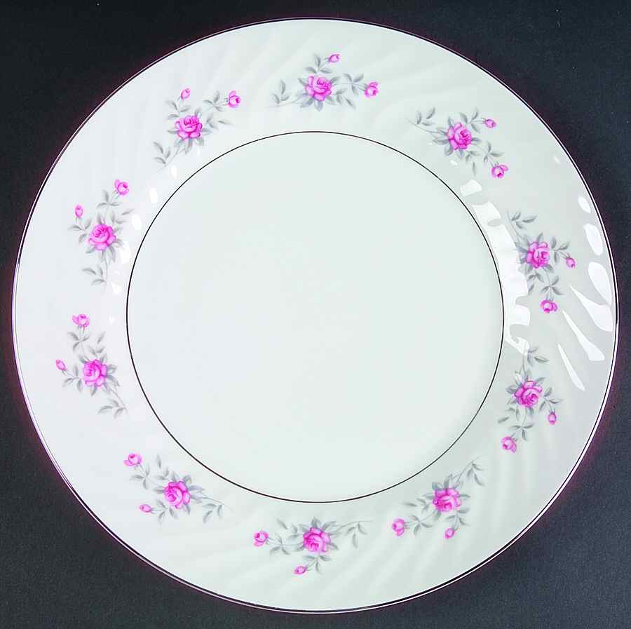 Rosette Dinner Plate by Arlen-1