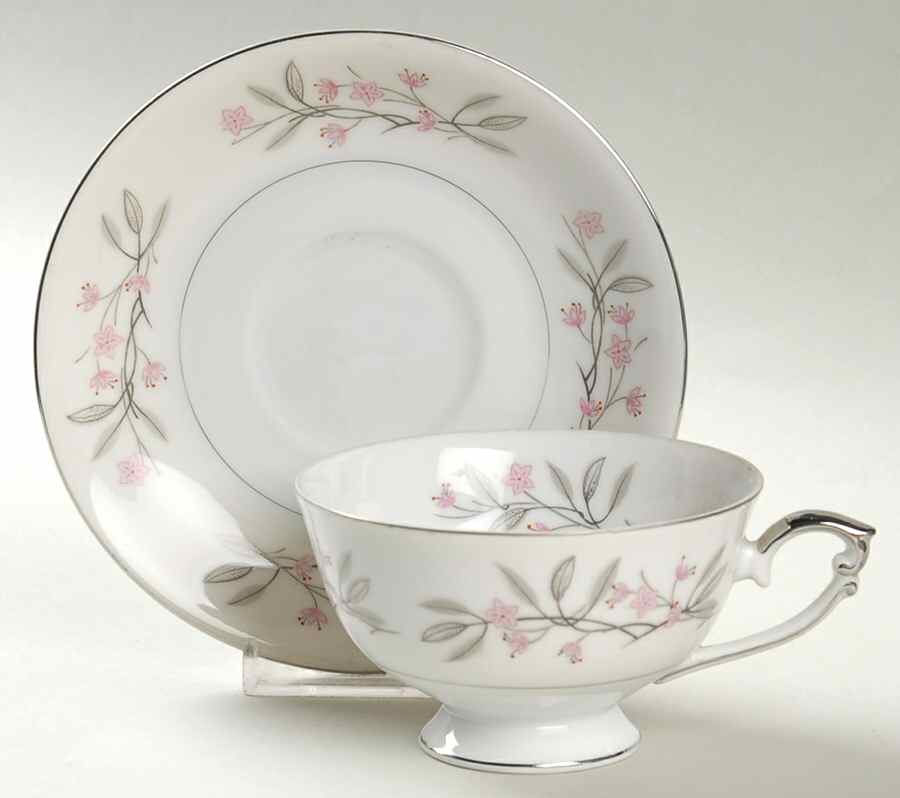 Sherwood Footed Cup & Saucer Set by Arlen-1