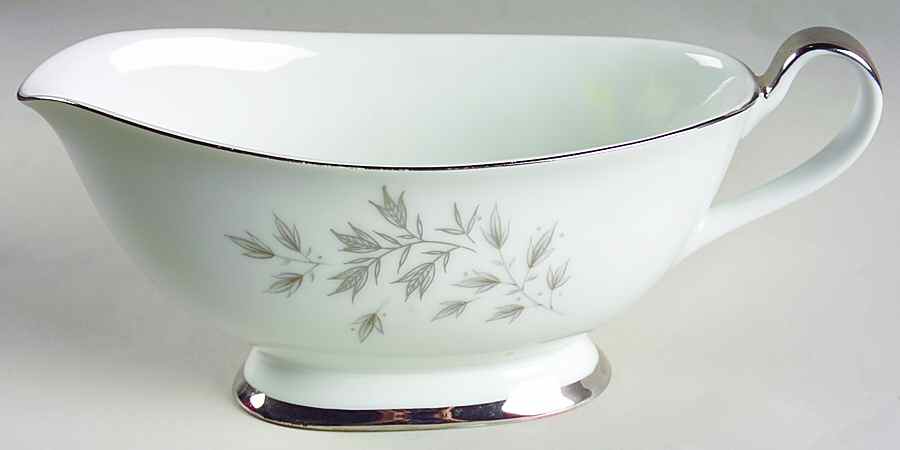 Silver Spray Gravy Boat by Arlen-1