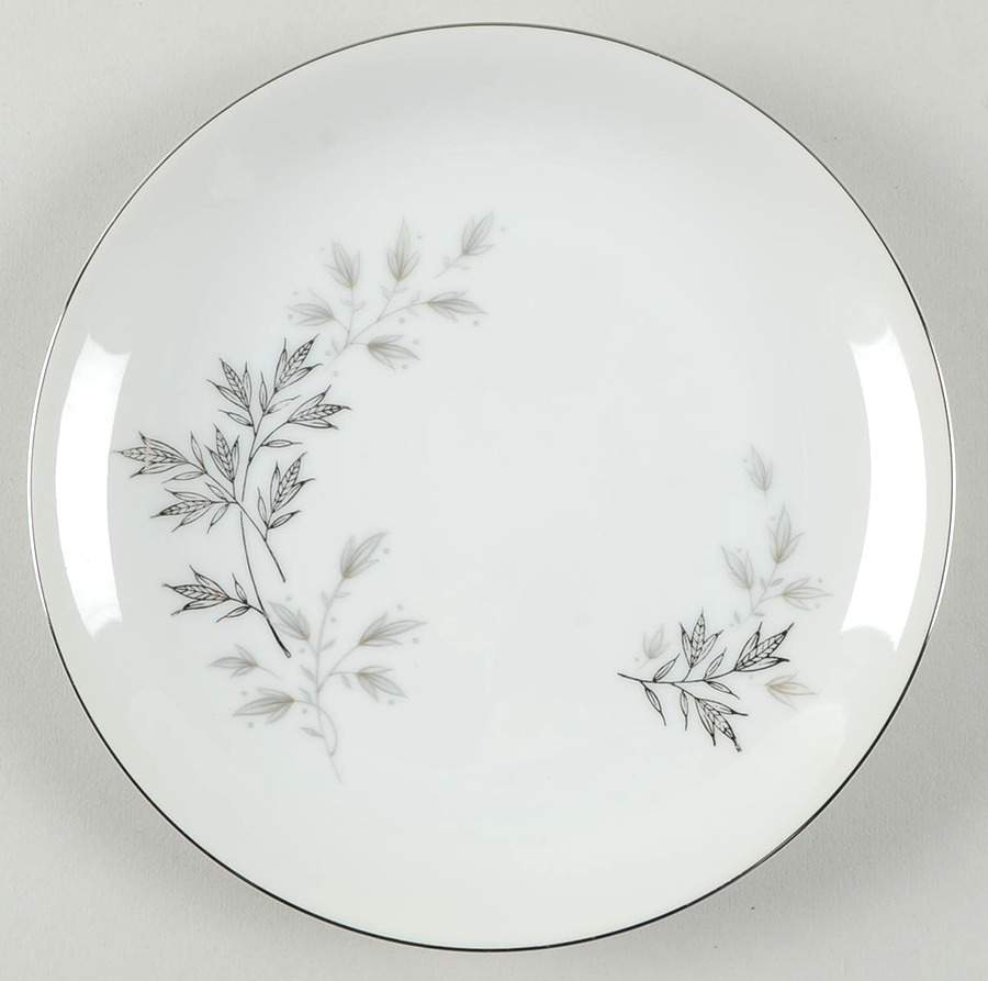 Silver Spray Salad Plate by Arlen-1