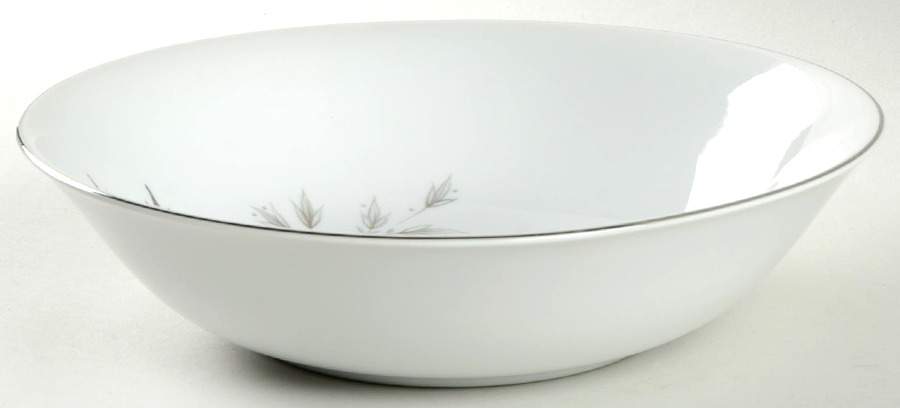 Silver Spray 9" Round Vegetable Bowl by Arlen-1