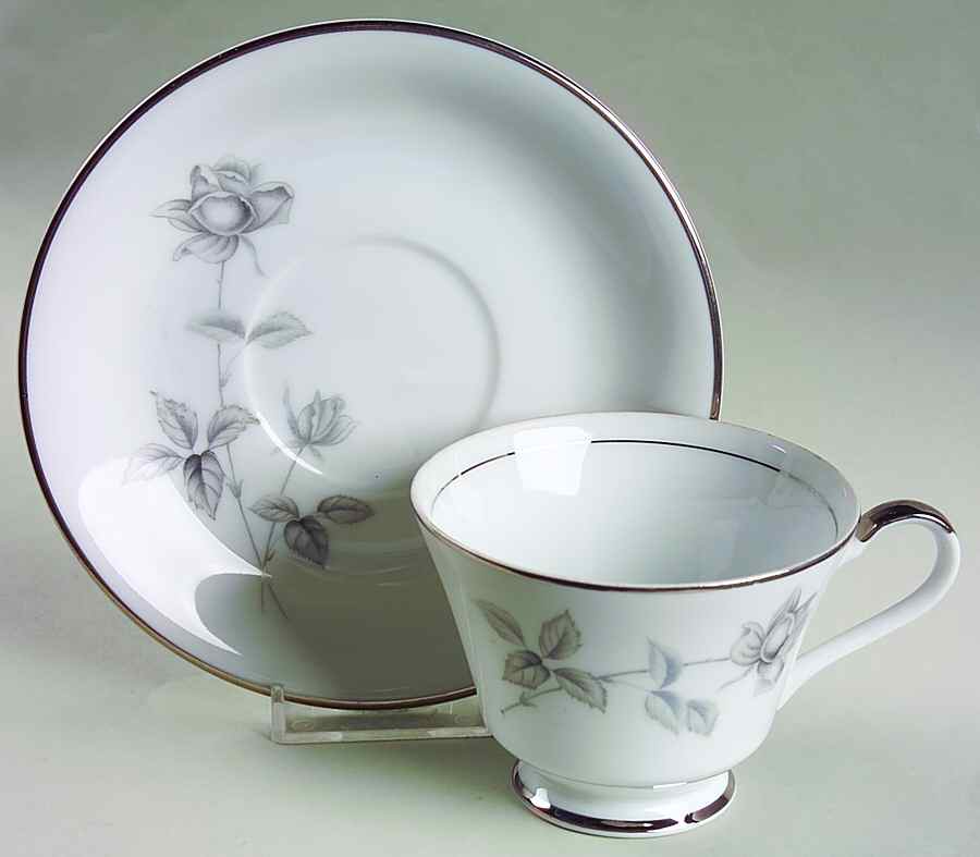 Sonata Footed Cup & Saucer Set by Arlen-1